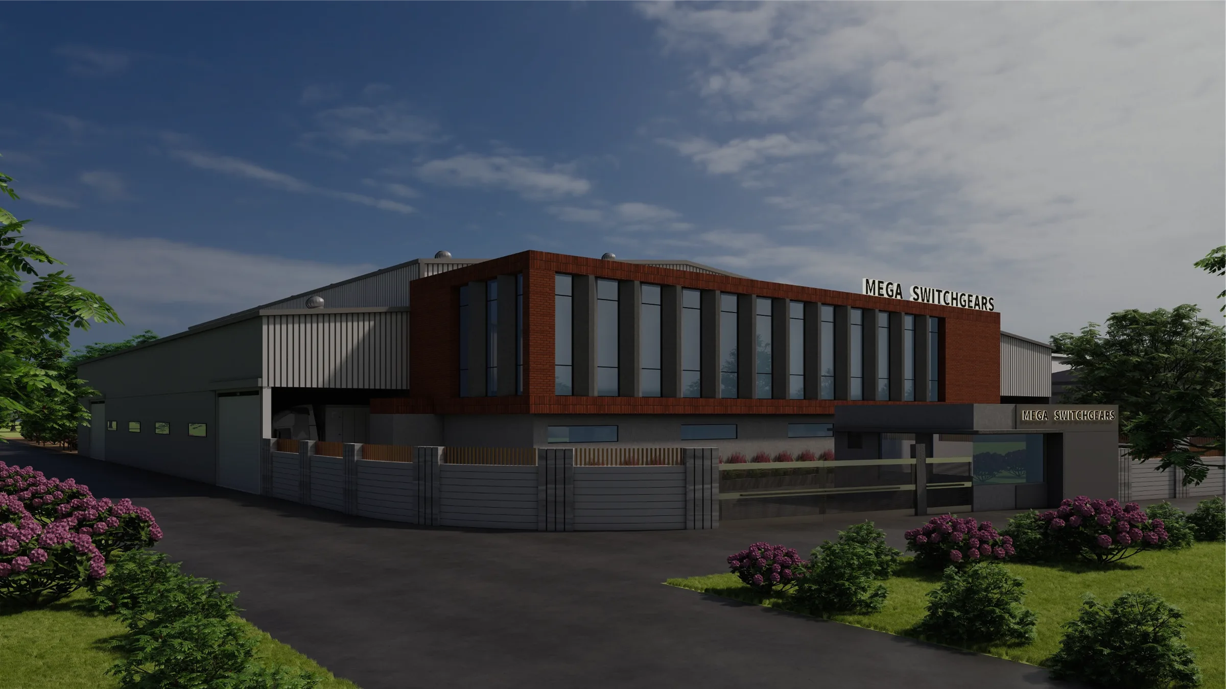 Mega Switchgears works building